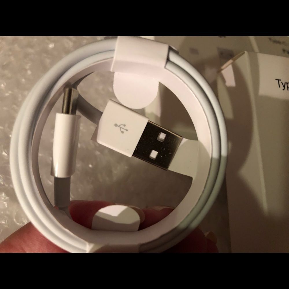 Set of 2 charging cables type C to USB cable FAST CHARGE retail $30